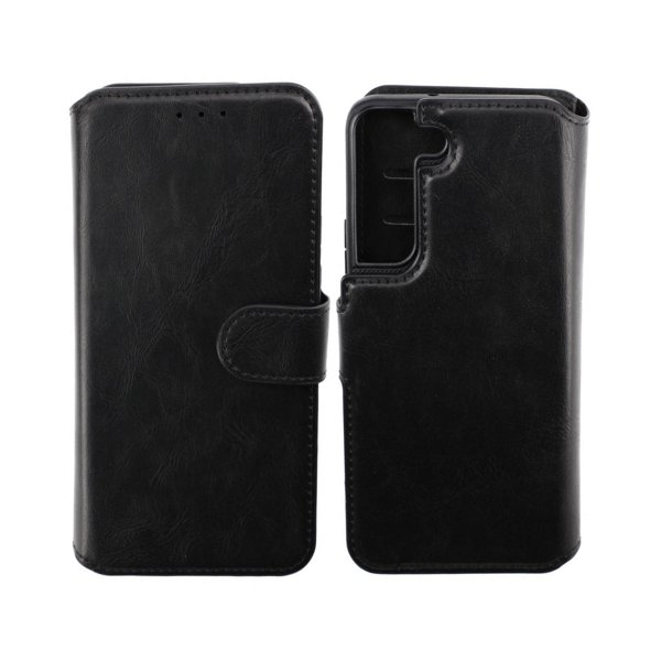 Rvelon Samsung Galaxy S22 Etui Detachable Wallet Case Svart