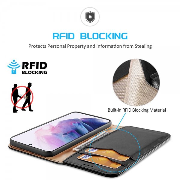 Dux Ducis Samsung Galaxy S22 Plus Etui Hivo Series Svart