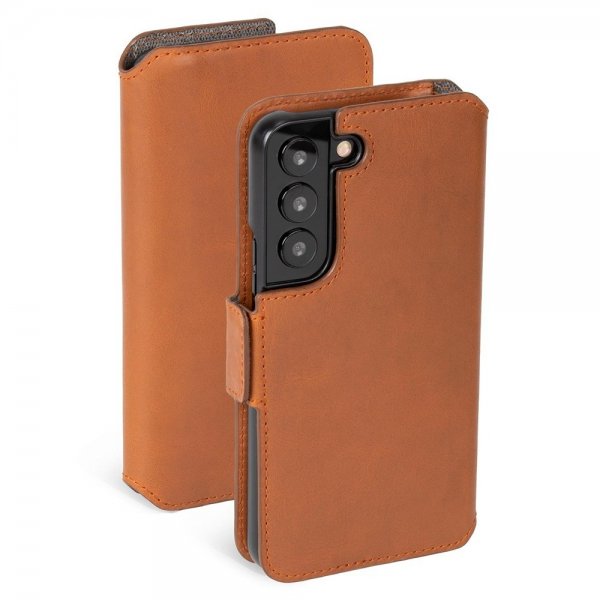 Kavaj Samsung Galaxy S22 Plus Etui Phoenix Brun