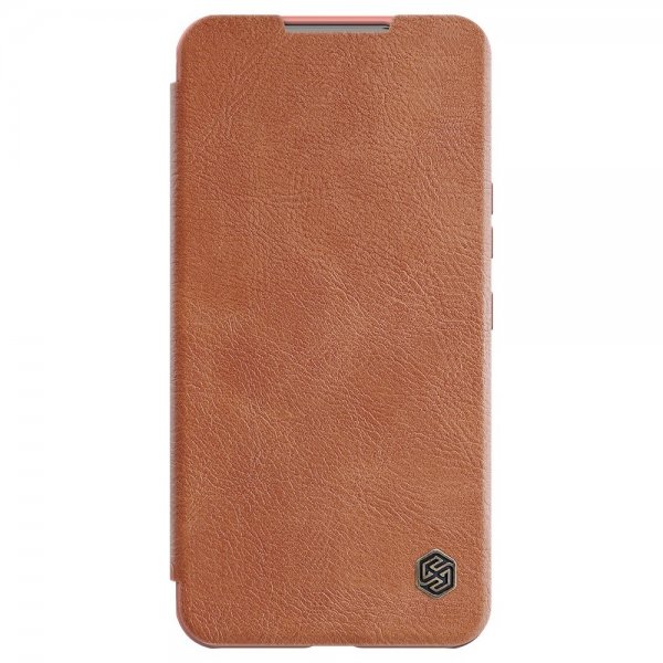 Nillkin Samsung Galaxy S22 Plus Etui Qin Series Brun