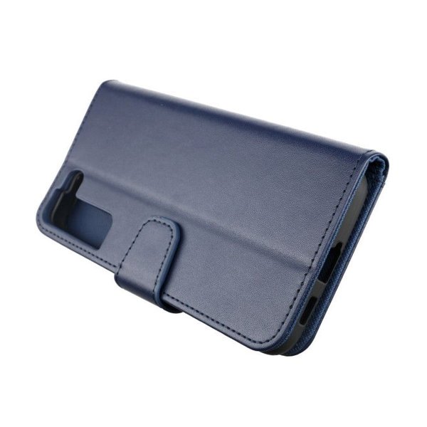 Rvelon Samsung Galaxy S22 Plus Etui Utbrettbar Kortlomme Blå