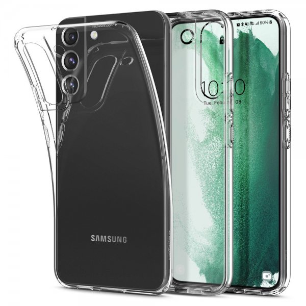 Spigen Samsung Galaxy S22 Plus Deksel Liquid Crystal Crystal Clear