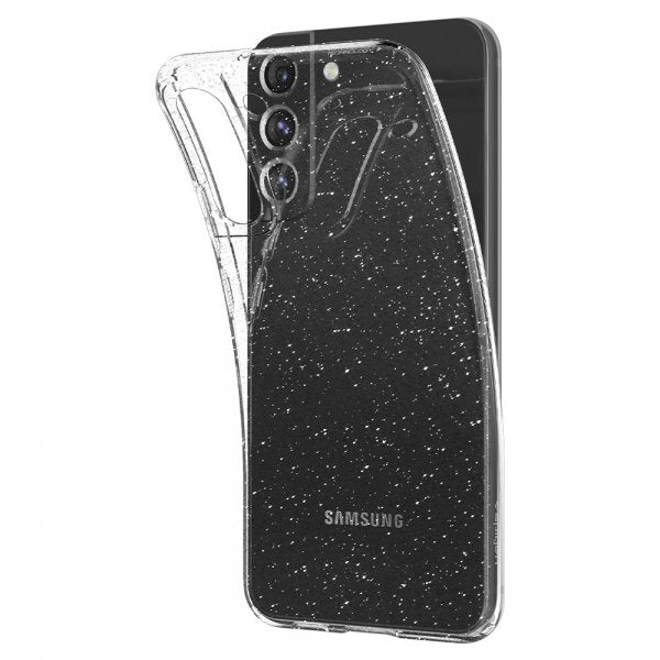 Spigen Samsung Galaxy S22 Plus Deksel Liquid Crystal Glitter Crystal Quartz