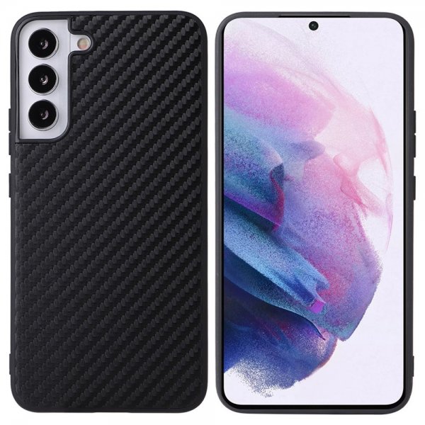 Samsung Galaxy S22 Plus Deksel Mønster Karbonfiber