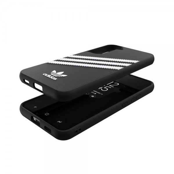 Adidas Samsung Galaxy S22 Plus Deksel Moulded Case PU Svart Hvit