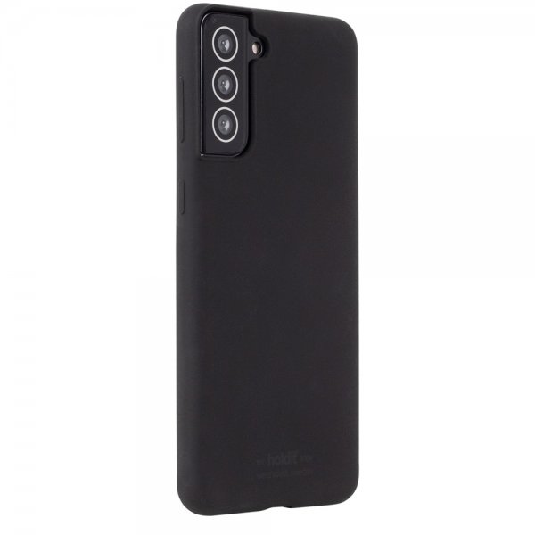 holdit Samsung Galaxy S22 Plus Deksel Silikon Svart