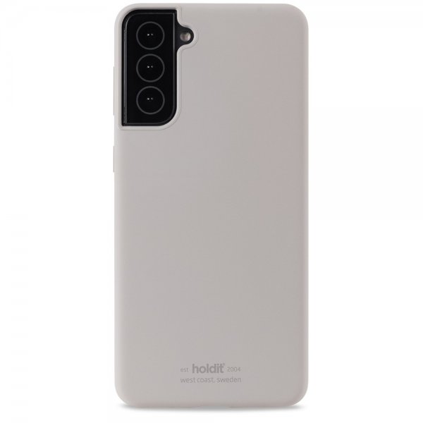 holdit Samsung Galaxy S22 Plus Deksel Silikon Taupe