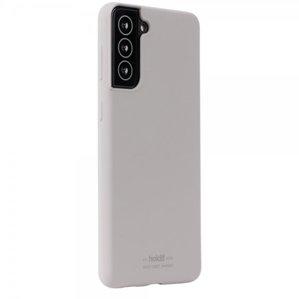 holdit Samsung Galaxy S22 Plus Deksel Silikon Taupe