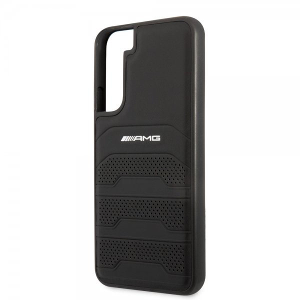 AMG Samsung Galaxy S22 Deksel Debossed Lines Svart