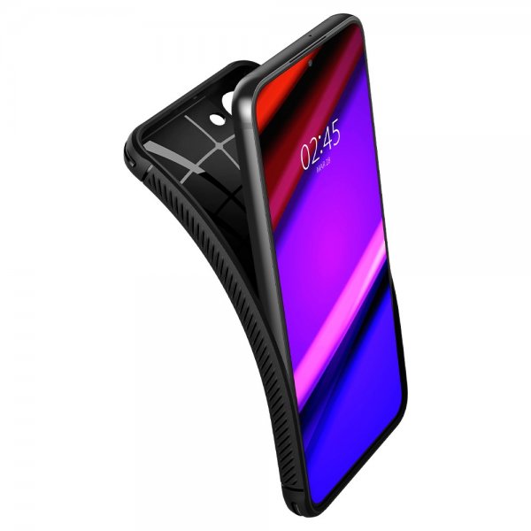 Spigen Samsung Galaxy S22 Deksel Rugged Armor Matte Black