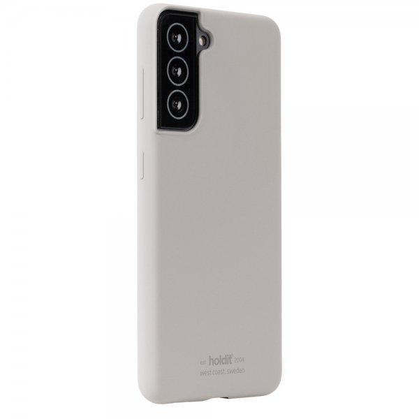 holdit Samsung Galaxy S22 Deksel Silikon Taupe