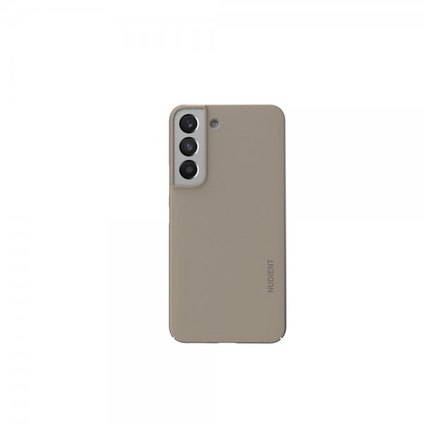 Nudient Samsung Galaxy S22 Deksel Thin Case V3 Clay Beige