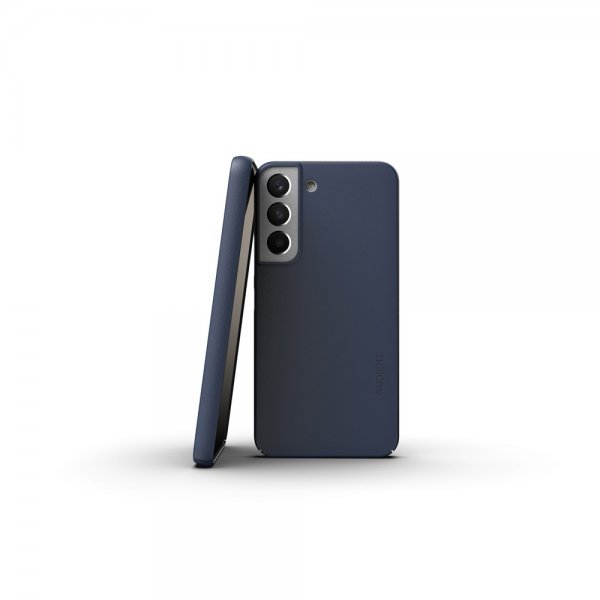 Nudient Samsung Galaxy S22 Deksel Thin Case V3 Midwinter Blue