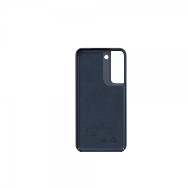 Nudient Samsung Galaxy S22 Deksel Thin Case V3 Midwinter Blue