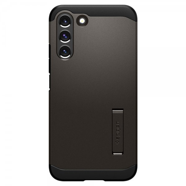 Spigen Samsung Galaxy S22 Deksel Tough Armor Gunmetal