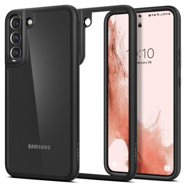 Spigen Samsung Galaxy S22 Deksel Ultra Hybrid Matte Black