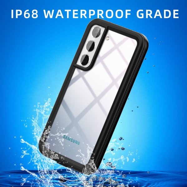 Redpepper Samsung Galaxy S22 Deksel Vanntett IP68 Svart