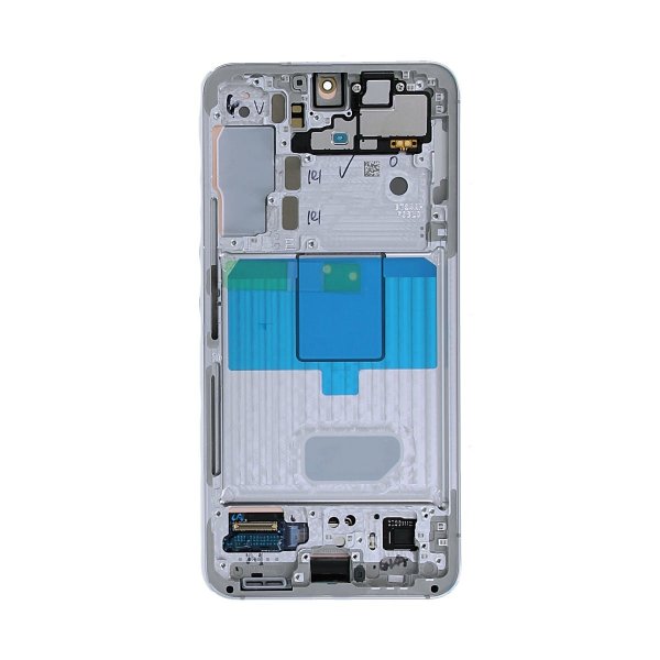 Samsung Samsung Galaxy S22 Skjerm med LCD Display Original - Hvit/Cream/Blå