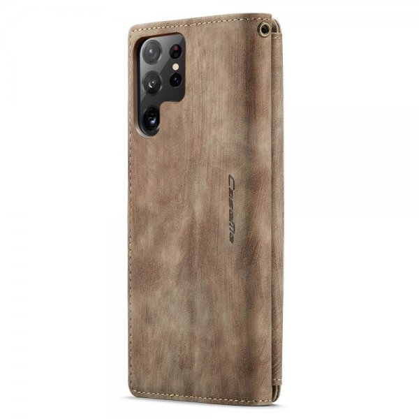 CaseMe Samsung Galaxy S22 Ultra Etui C30 Series Brun
