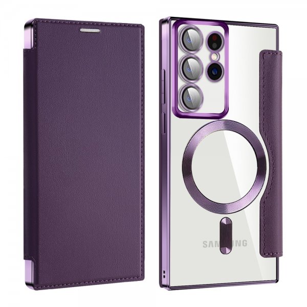Samsung Galaxy S22 Ultra Etui MagSafe Lilla