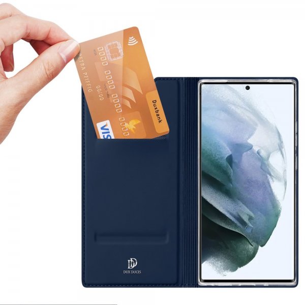 Dux Ducis Samsung Galaxy S22 Ultra Etui Skin Pro Series Blå