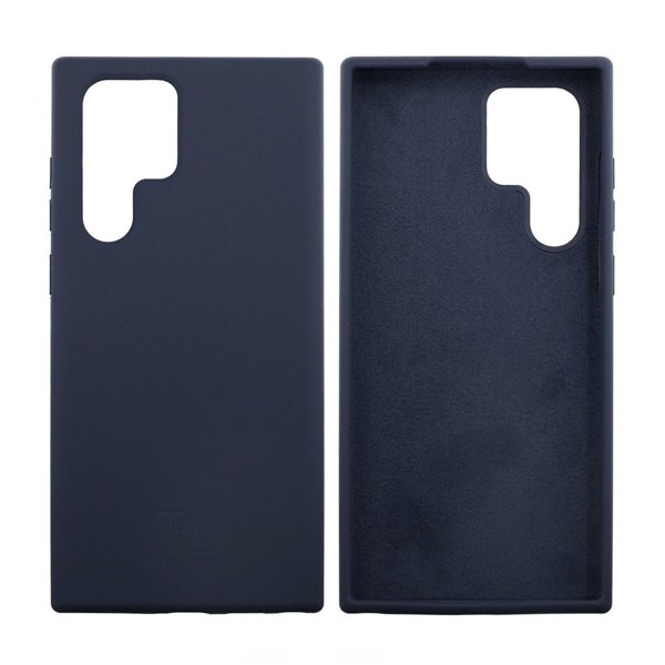 Rvelon Samsung Galaxy S22 Ultra Deksel Silikon Blå