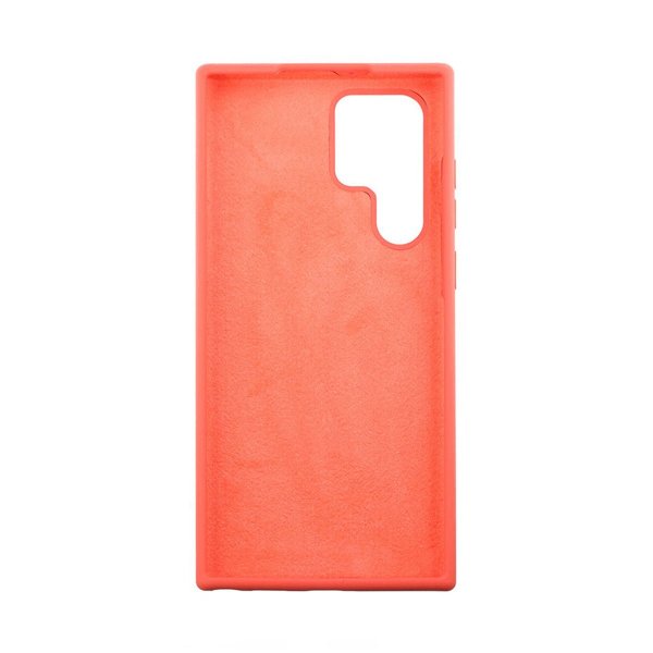 Rvelon Samsung Galaxy S22 Ultra Deksel Silikon Rosa