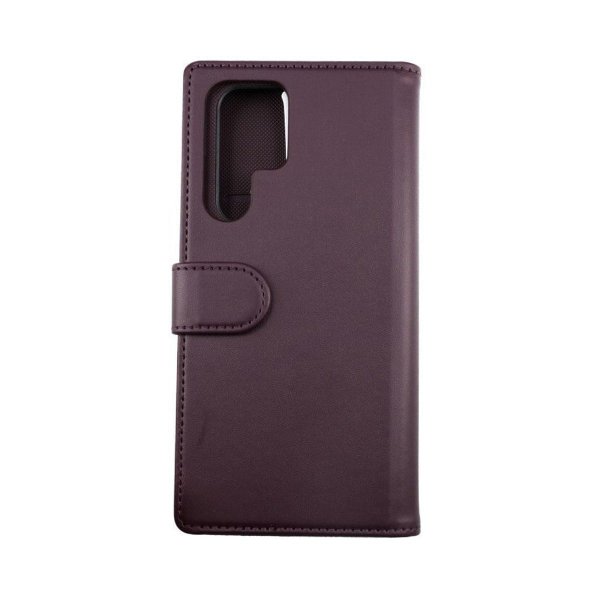 Rvelon Samsung Galaxy S22 Ultra Etui Detachable Wallet Case Lilla