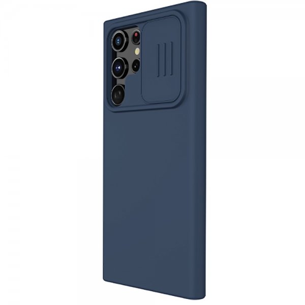 Nillkin Samsung Galaxy S22 Ultra Deksel CamShield Silky Blå