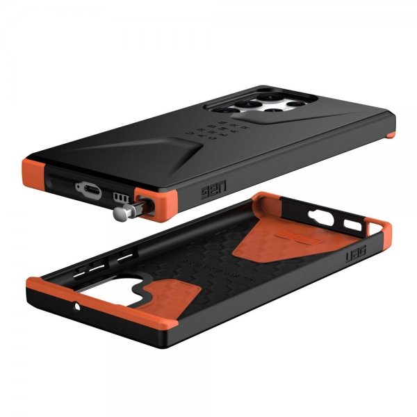 Urban Armor Gear (UAG) Samsung Galaxy S22 Ultra Deksel Civilian Svart