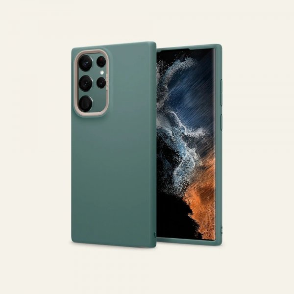 Cyrill Samsung Galaxy S22 Ultra Deksel Color Brick Kale