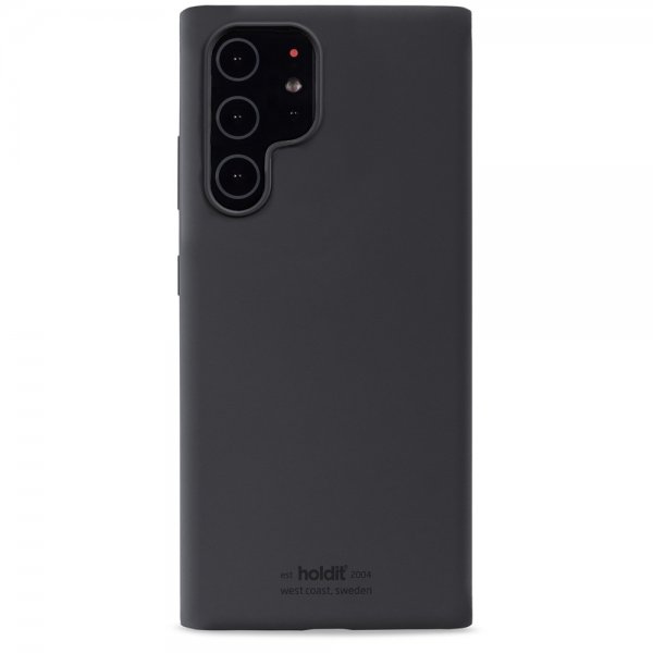 holdit Samsung Galaxy S22 Ultra Deksel Silikon Svart