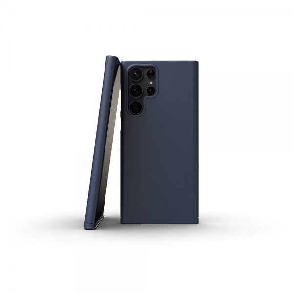 Nudient Samsung Galaxy S22 Ultra Deksel Thin Case V3 Midwinter Blue