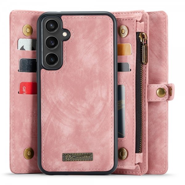 CaseMe Samsung Galaxy S23 FE Etui 008 Series Avtakbart Deksel Rosa