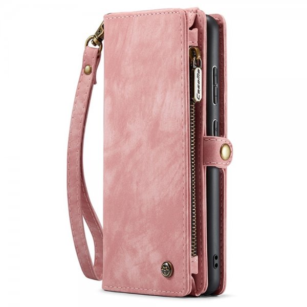 CaseMe Samsung Galaxy S23 FE Etui 008 Series Avtakbart Deksel Rosa