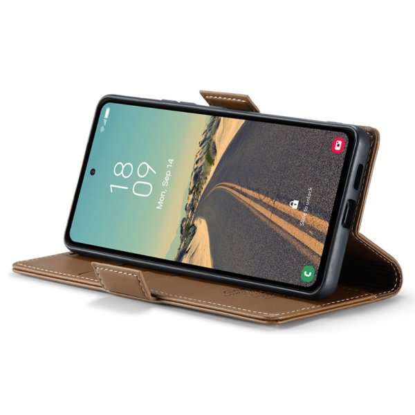 CaseMe Samsung Galaxy S23 FE Etui 023 Series Brun