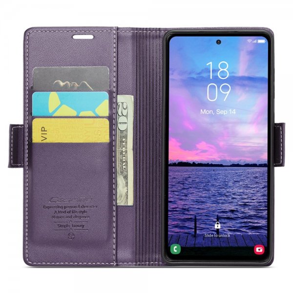 CaseMe Samsung Galaxy S23 FE Etui 023 Series Lilla
