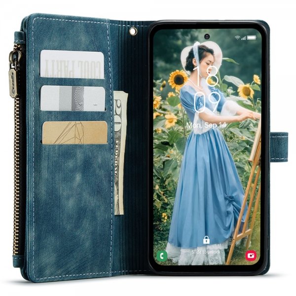CaseMe Samsung Galaxy S23 FE Etui C30 Series Blå
