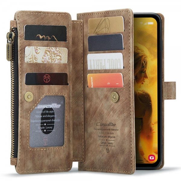 CaseMe Samsung Galaxy S23 FE Etui C30 Series Brun