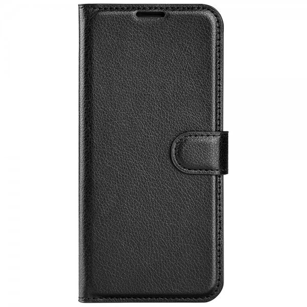 Samsung Galaxy S23 FE Etui Litchi Svart