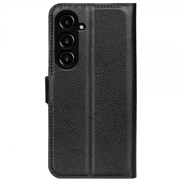 Samsung Galaxy S23 FE Etui Litchi Svart