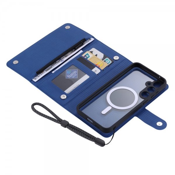 VILI Samsung Galaxy S23 FE Etui Avtagbart Deksel GHB Series MagSafe Blå