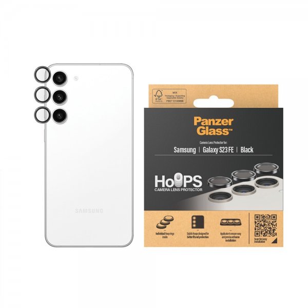 PanzerGlass Samsung Galaxy S23 FE Kamerabeskytter Hoops