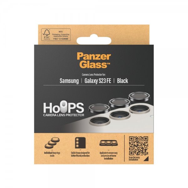 PanzerGlass Samsung Galaxy S23 FE Kamerabeskytter Hoops