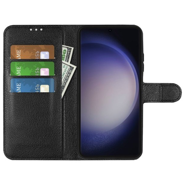 Samsung Galaxy S23 FE Etui med Stativ Svart