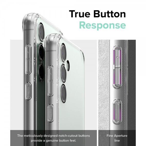 Ringke Samsung Galaxy S23 FE Deksel Fusion Clear
