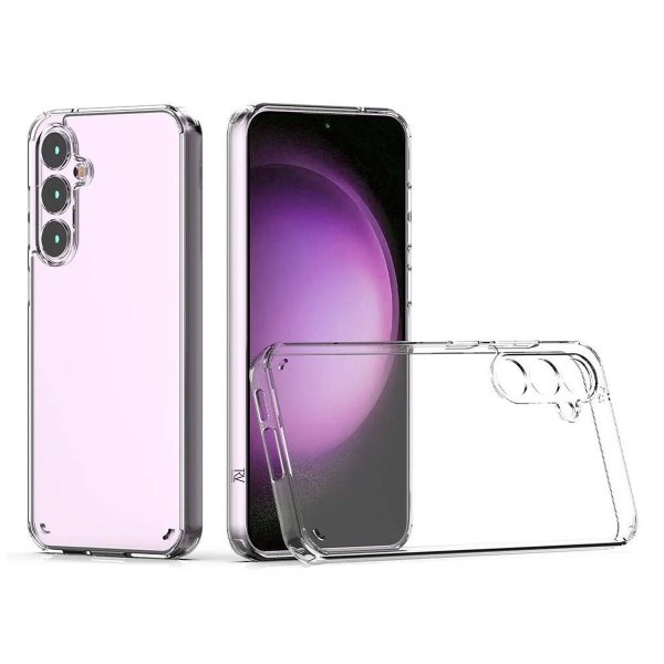 Rvelon Samsung Galaxy S23 FE Deksel Støtsikker Transparent