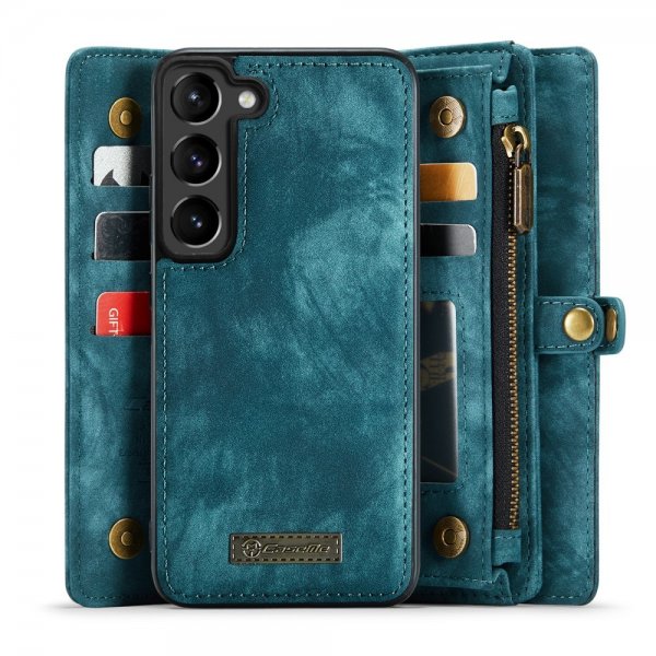 CaseMe Samsung Galaxy S23 Etui 008 Series Avtakbart Deksel Petrol