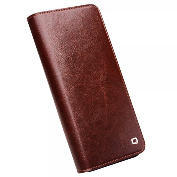 Qialino Samsung Galaxy S23 Etui Brun