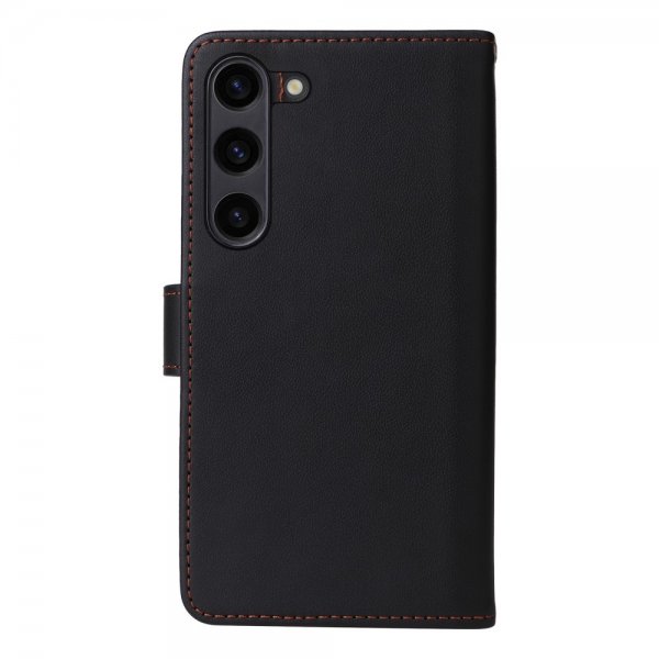 Betopnice Samsung Galaxy S23 Etui Avtagbart Deksel 005 Svart